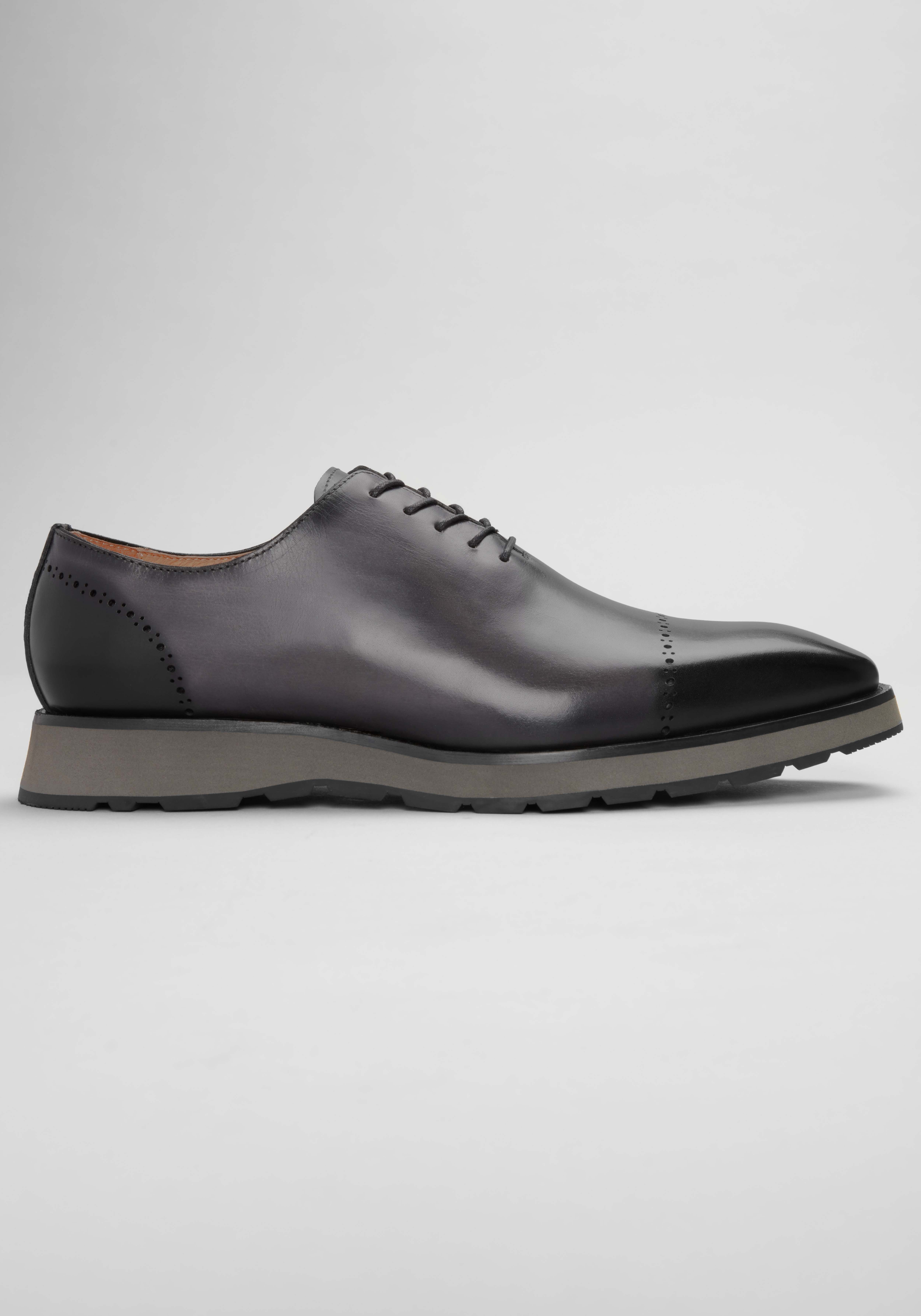 Carrucci Hybrid Lace‑Up Cap Toe Oxfords