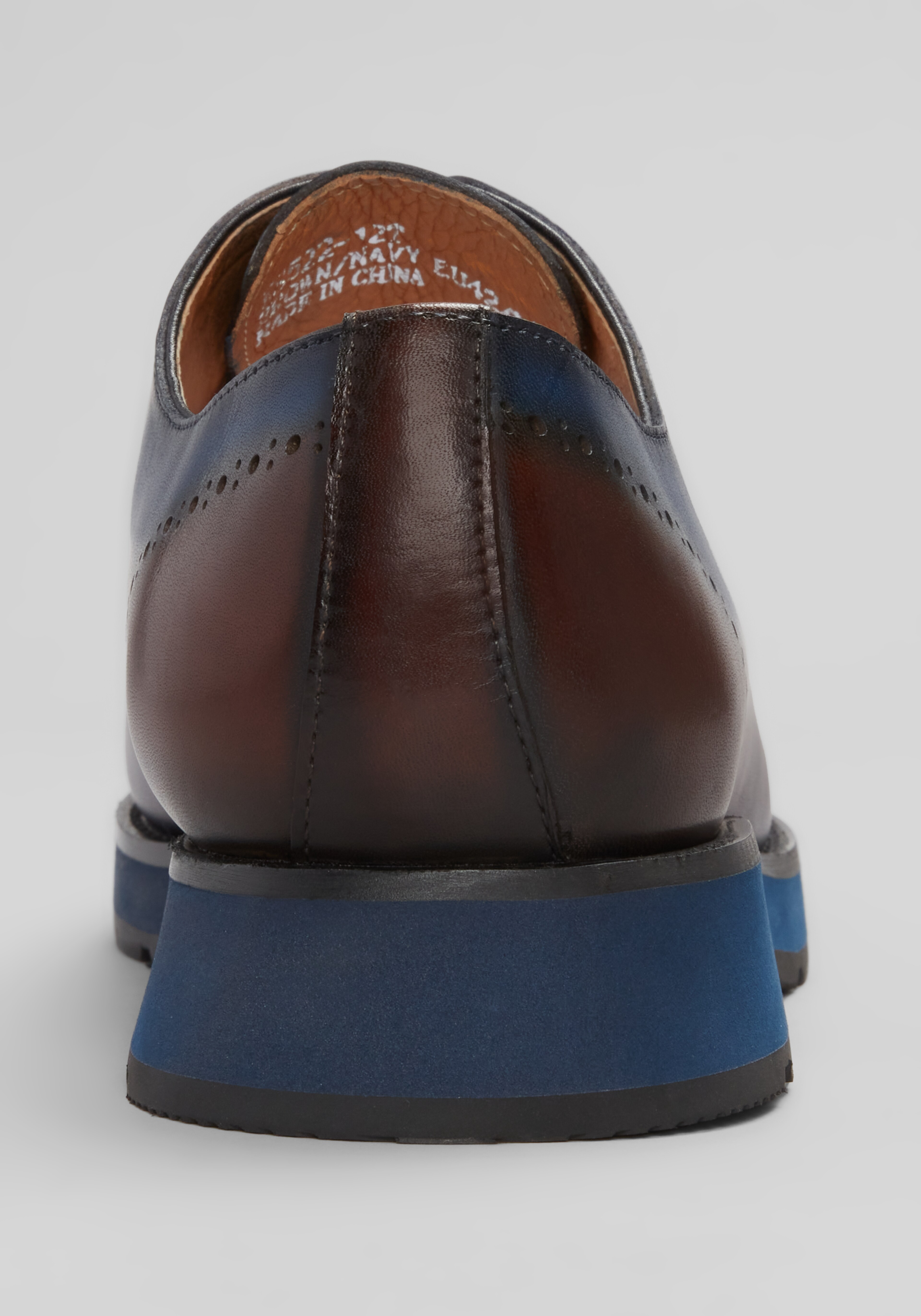 Carrucci Hybrid Lace‑Up Cap Toe Oxfords