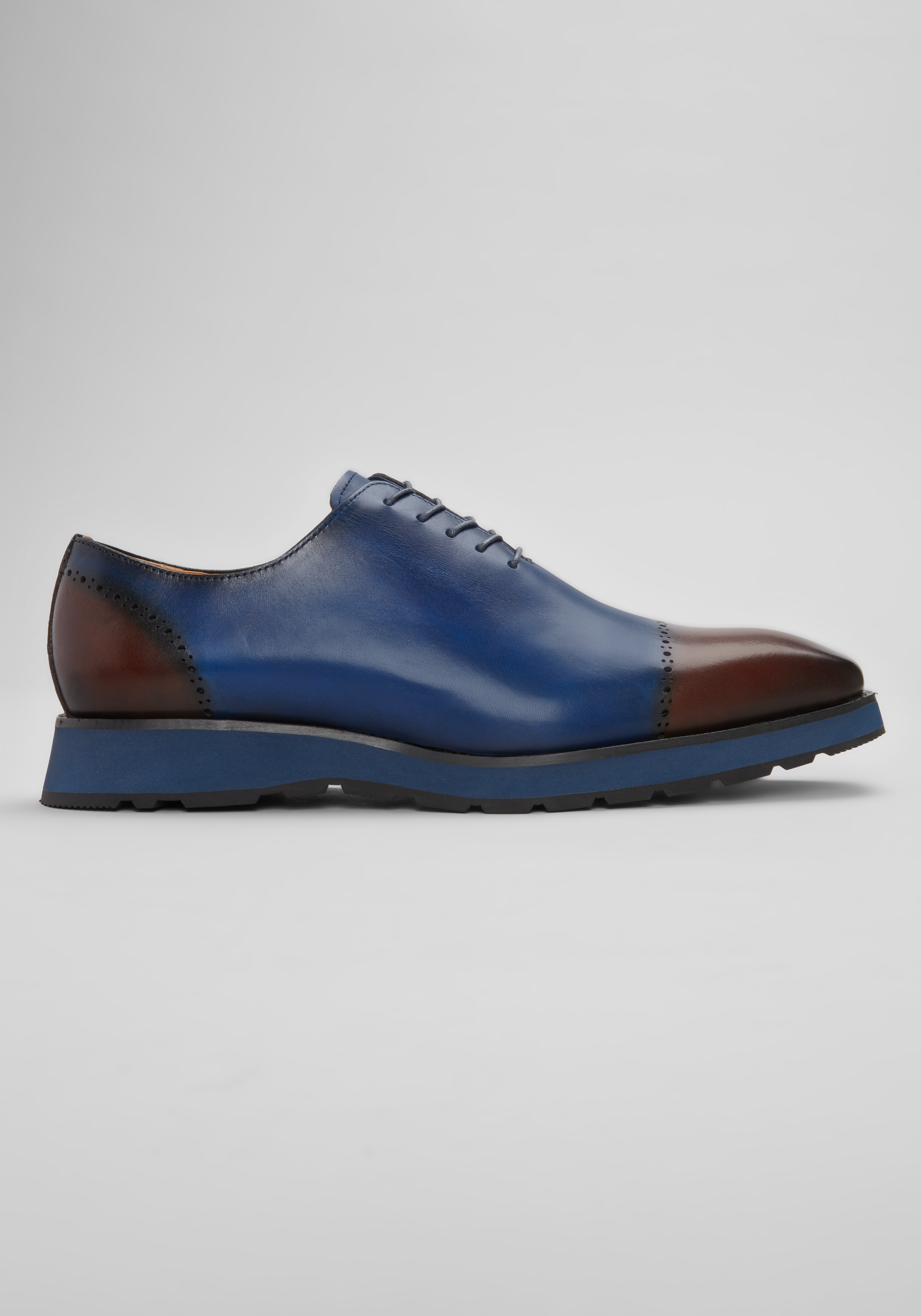 Carrucci Hybrid Lace‑Up Cap Toe Oxfords