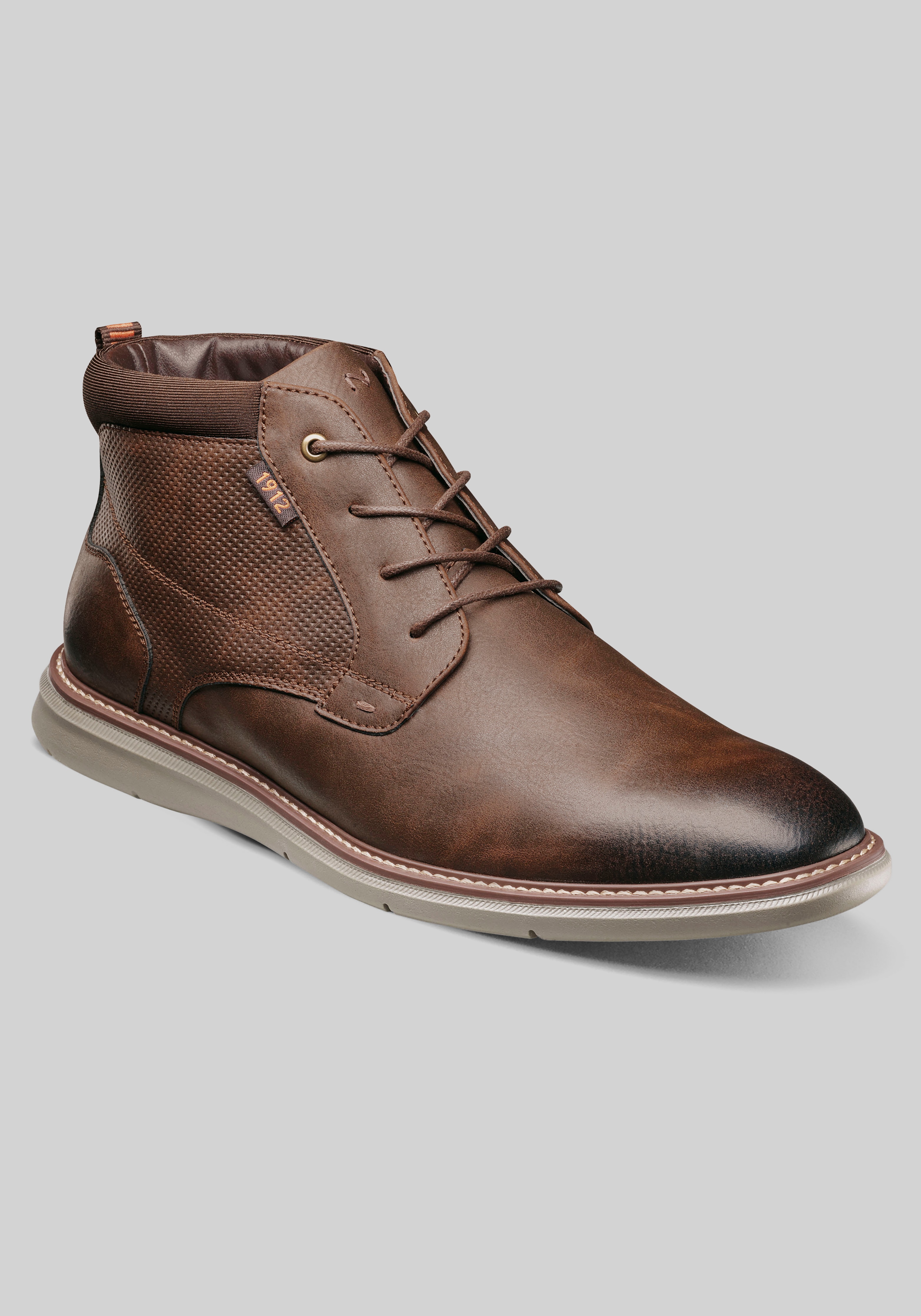 Men's New!, Nunn Bush Chase Plain Toe Boots - Jos A Bank