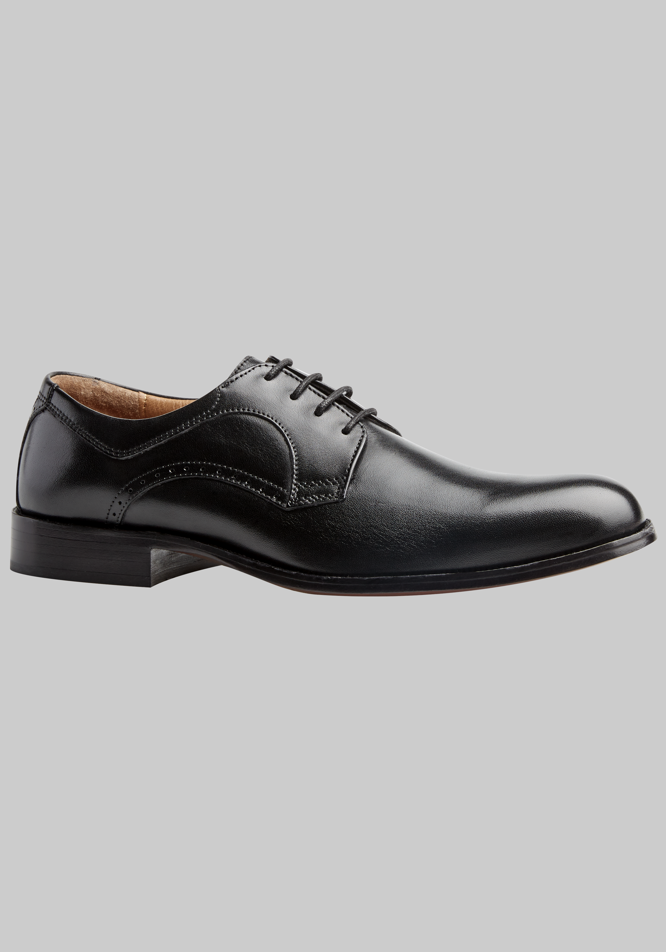 Mens black dress shop shoes johnston and murphy