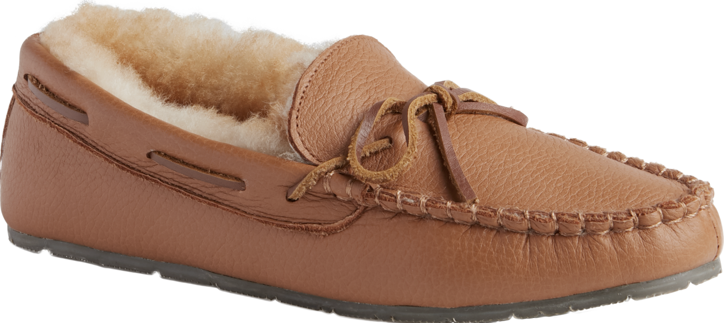 sherpa lined moccasins