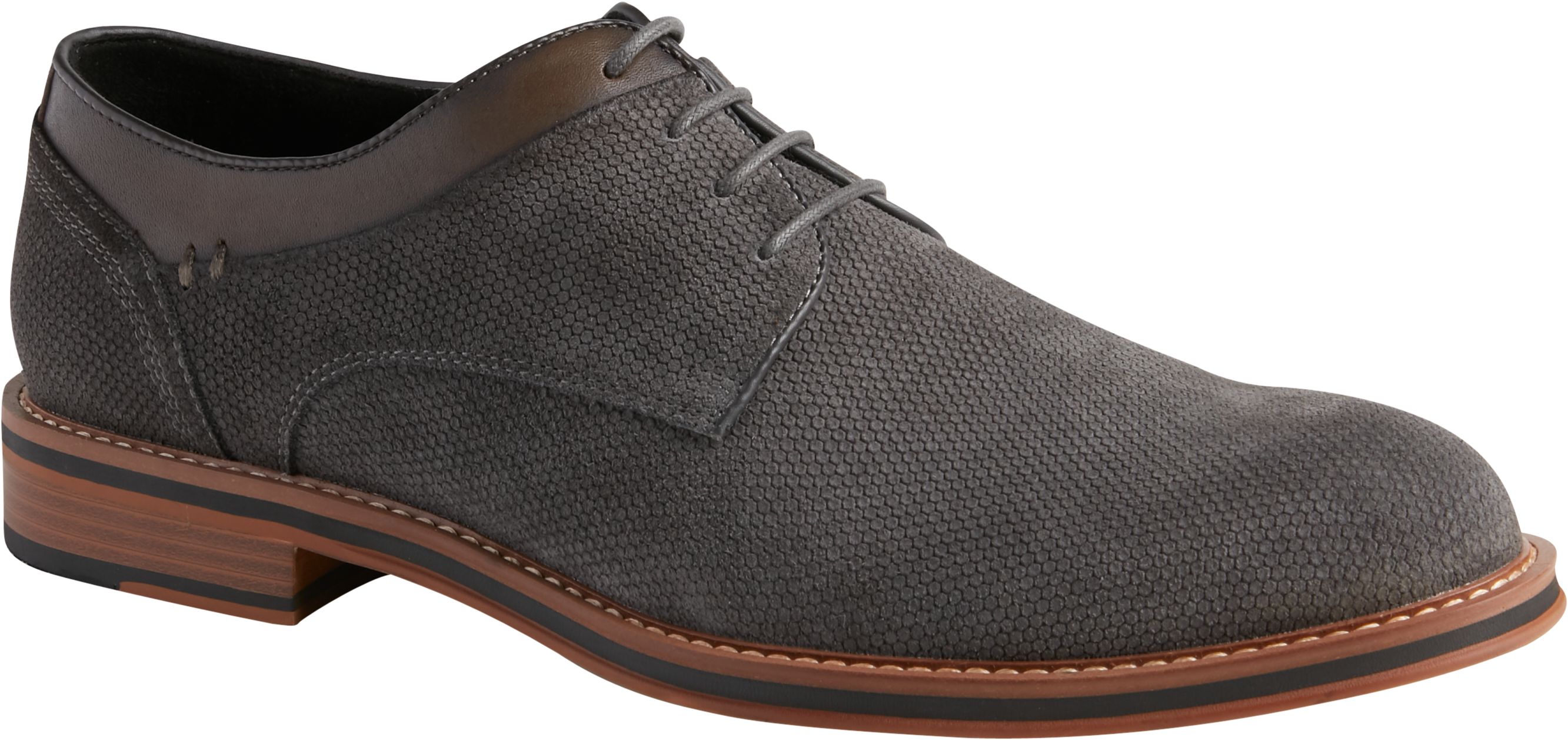 casual suede derby shoes