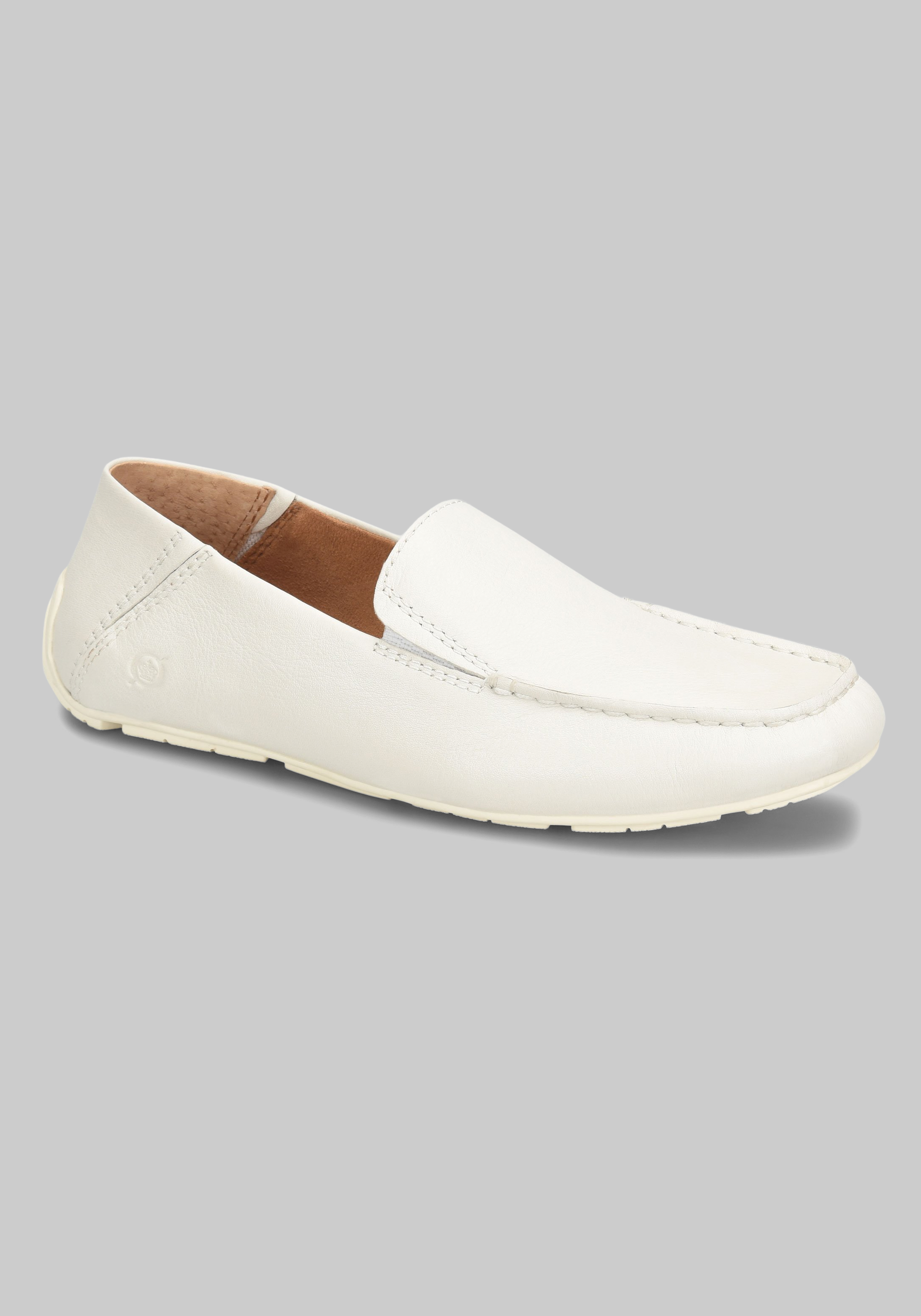 Men's Shoes, Born Marcel Moc Toe Driving Loafers - Jos A Bank