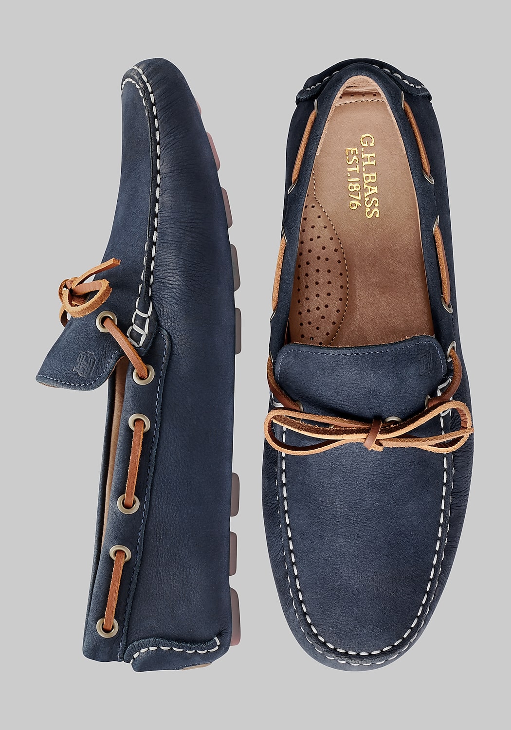 G.H. Bass Davis Camp Moc Driver Loafers