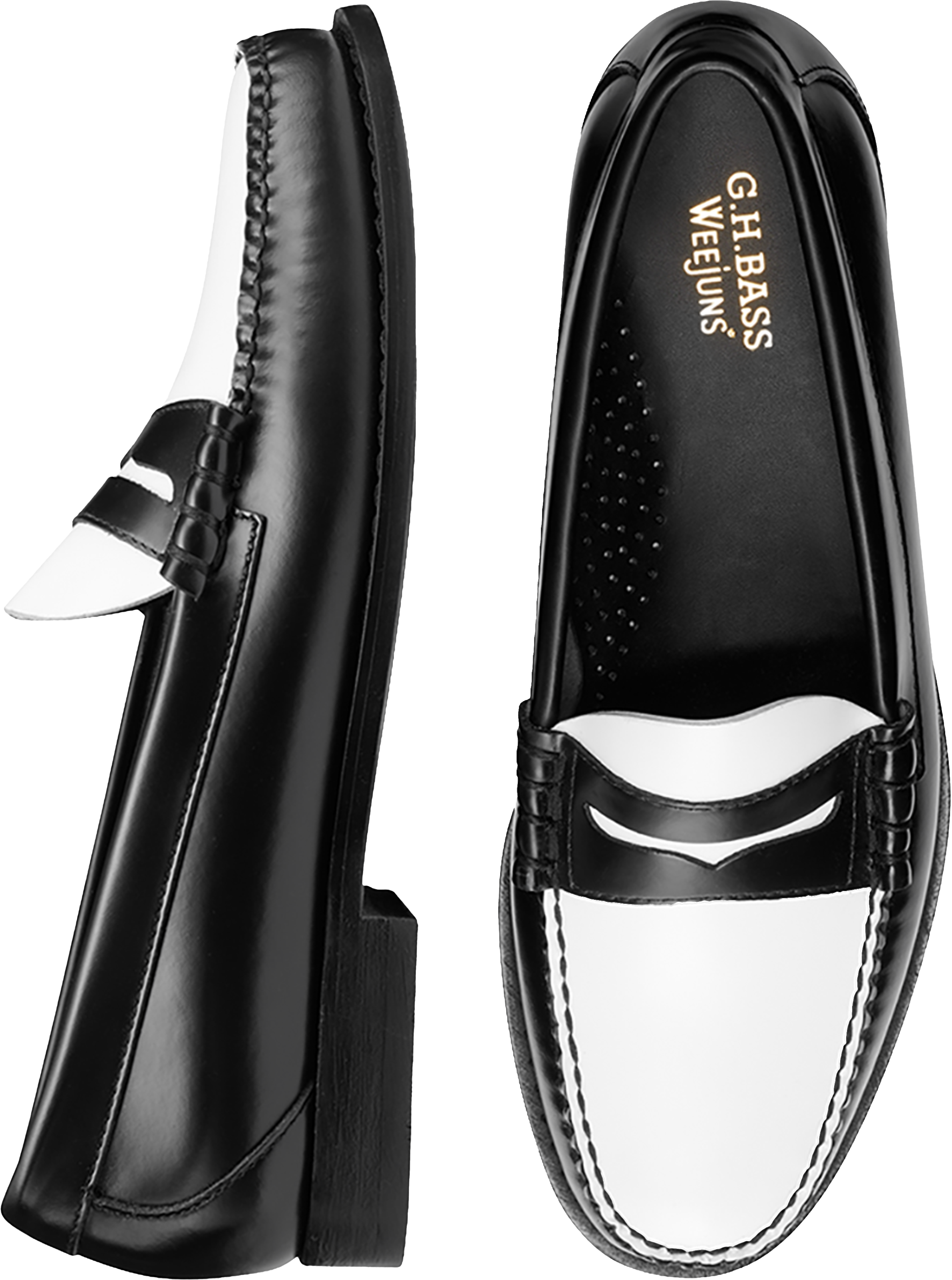 Bass weejuns black on sale