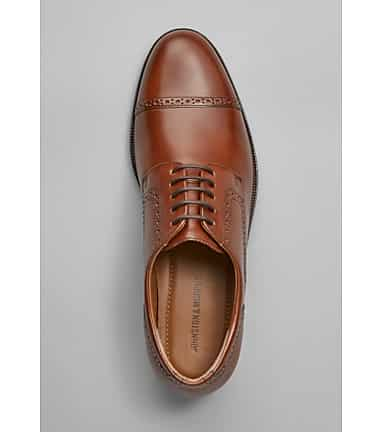 Johnston & Murphy Harmon Cap Toe Oxfords