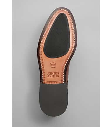 Johnston & Murphy Men's Banks Slip-On Tan Italian