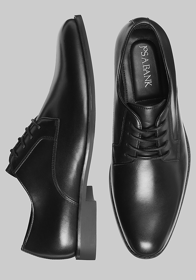 Men's Jos. A. Bank Plain Toe Oxfords at Jos. A. Bank, Black, Size 11 D Width - Shoes