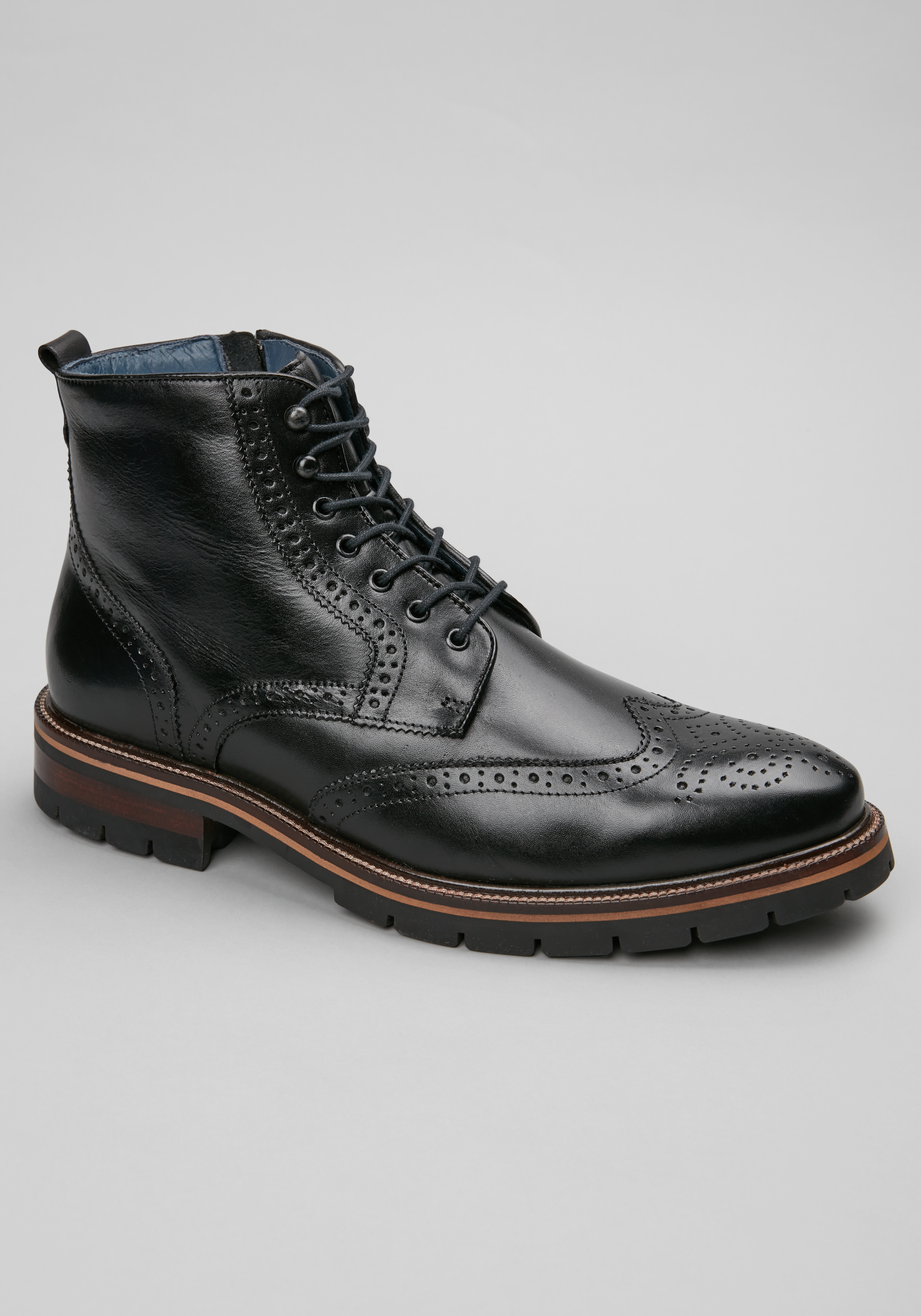 Johnston & Murphy Cody Wingtip Boots - Mens Clothing Online