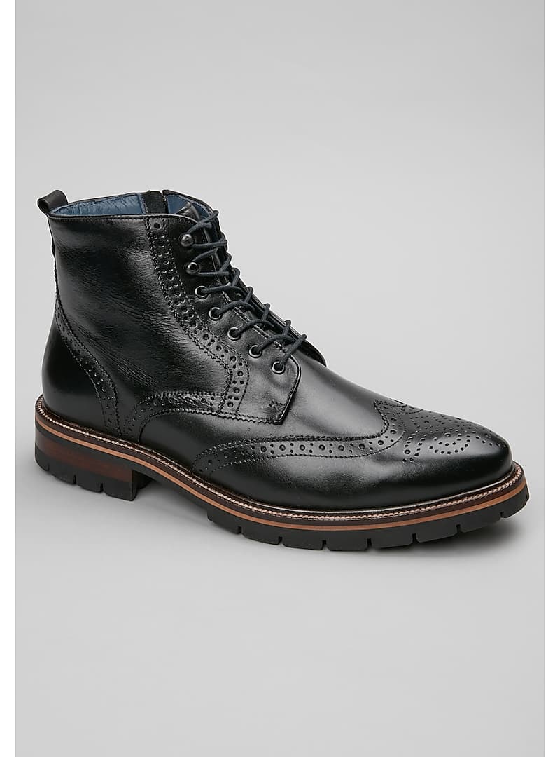 Johnston & Murphy Cody Wingtip Boots - Mens Clothing Online Exclusives ...