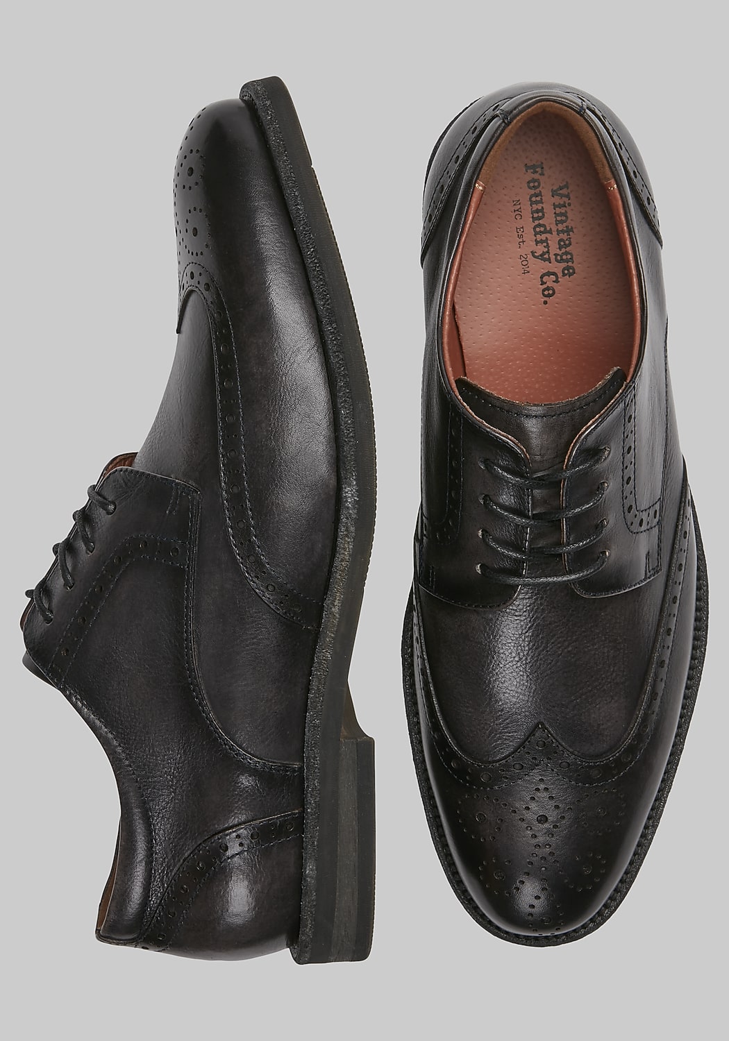 Vintage Foundry Irwin Wingtip Oxfords