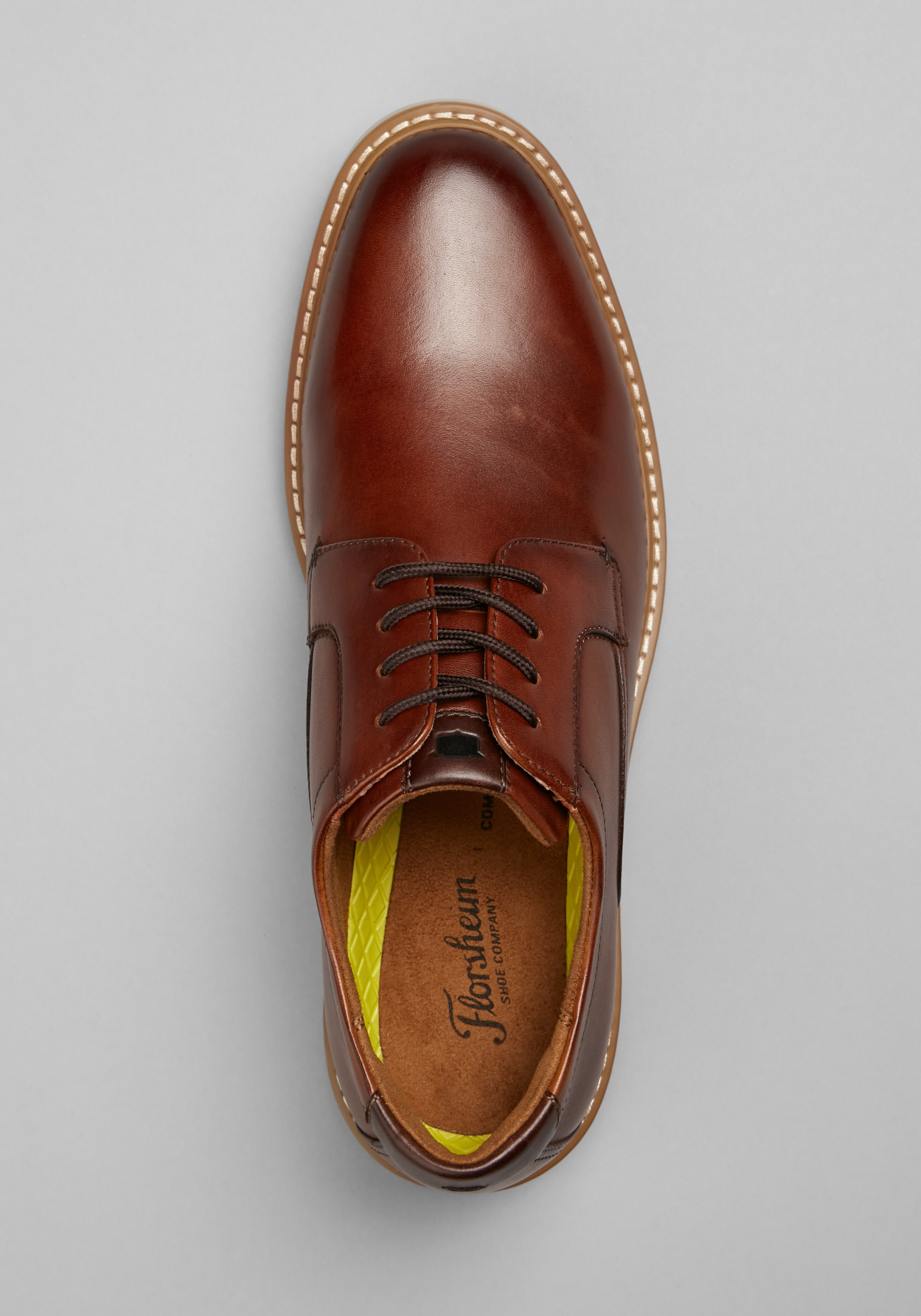 Florsheim Newtown Plain Toe Lace-Up Oxfords