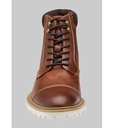 Johnston and murphy cap hotsell toe boots