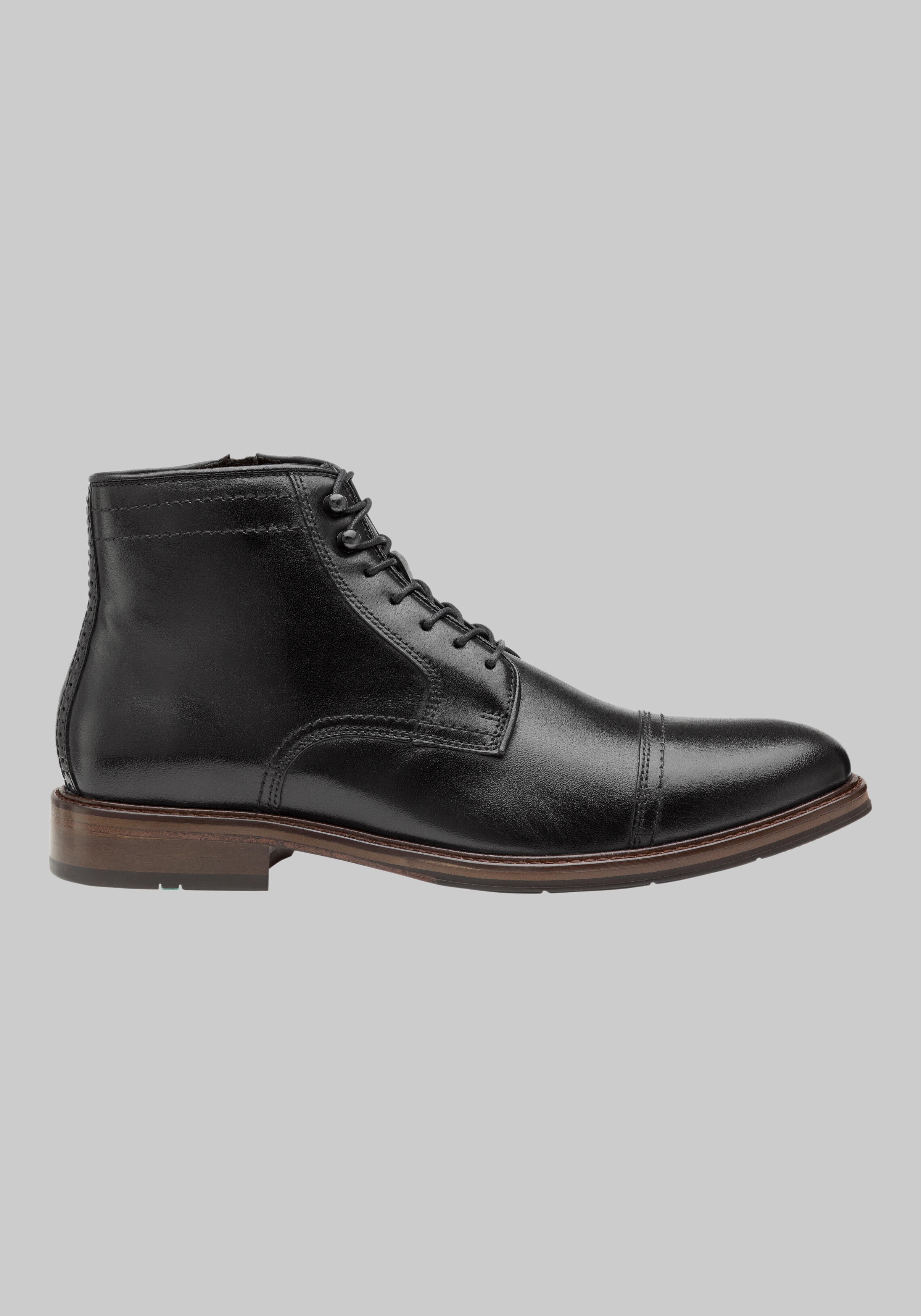 Johnston & Murphy Raleigh Cap Toe Zip-Up Boots