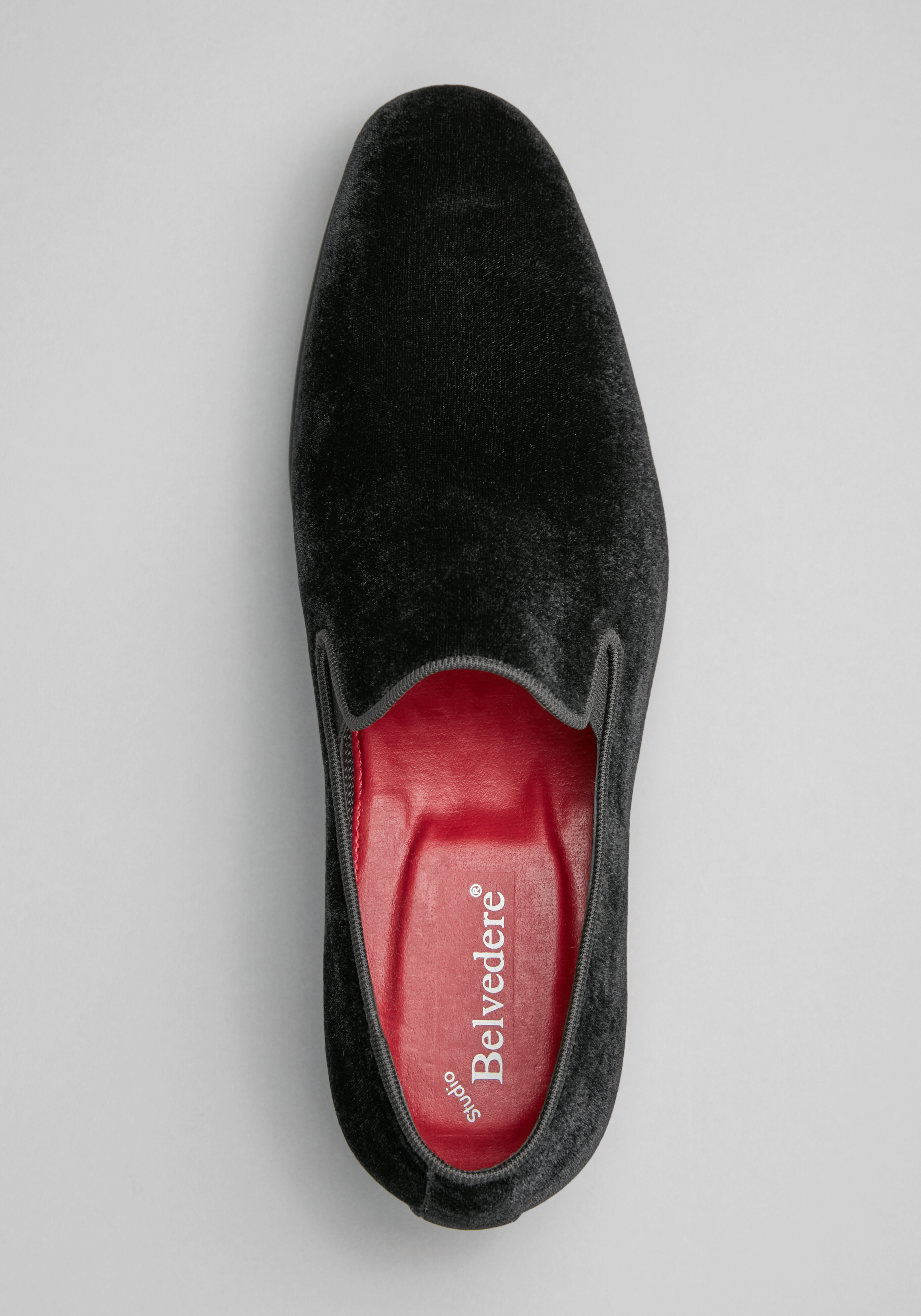 Belvedere Paolo Velvet Slip-On Formal Loafers