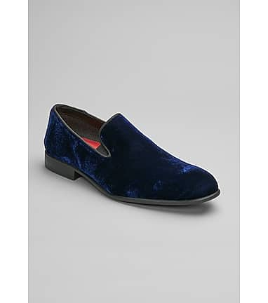 Velvet slip hotsell on dress shoes