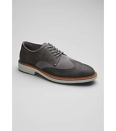 Cole haan grey on sale wingtips