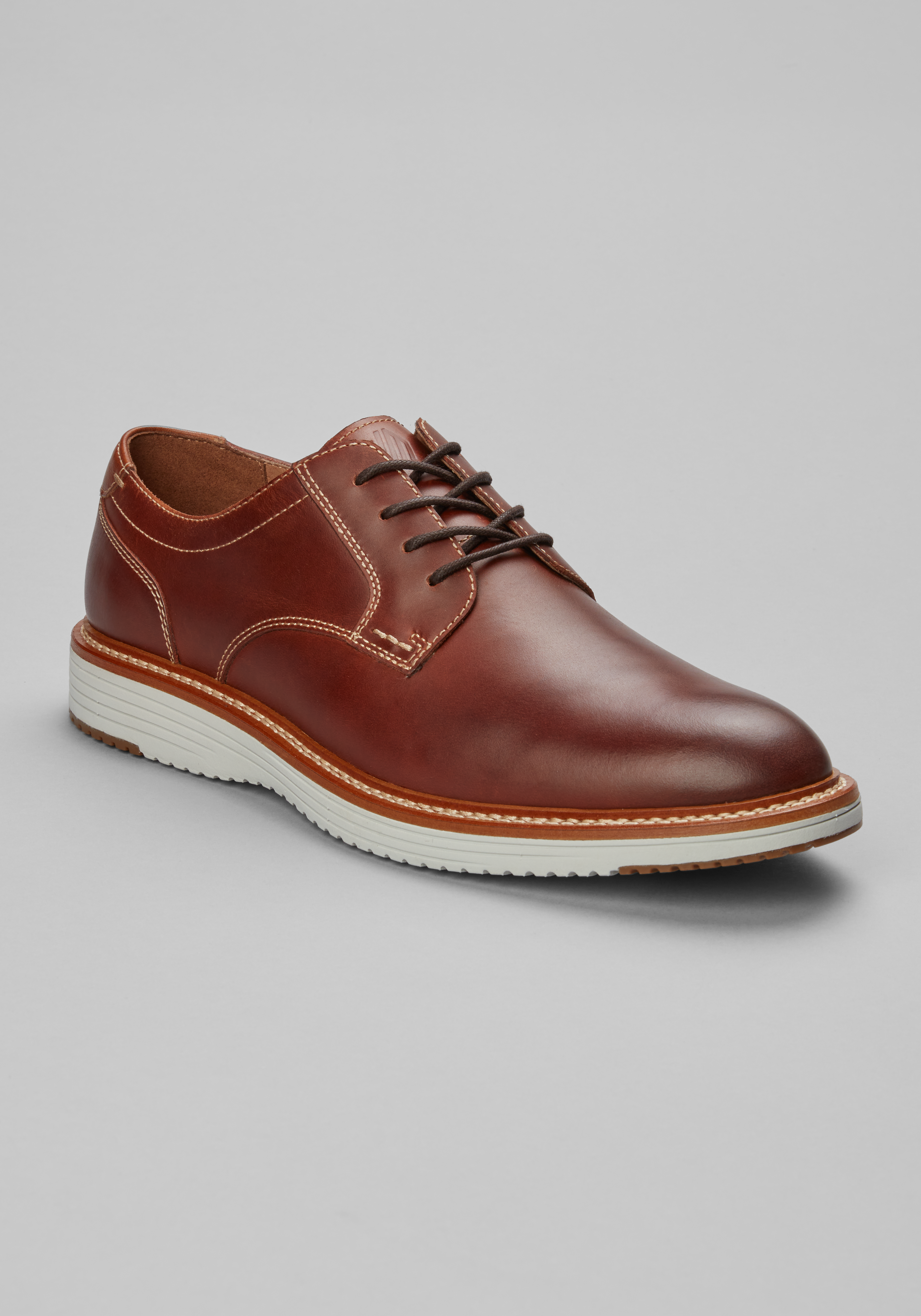 Johnston and murphy hot sale leather shoes