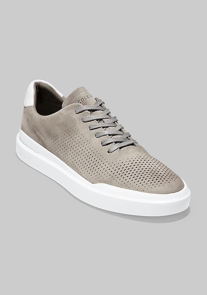 COLE HAAN ☆Grand Pro Rally Laser Cut Sneaker ☆コールハーン Men's GrandPrø Rally Laser Cut Sneakers in Medium Brown