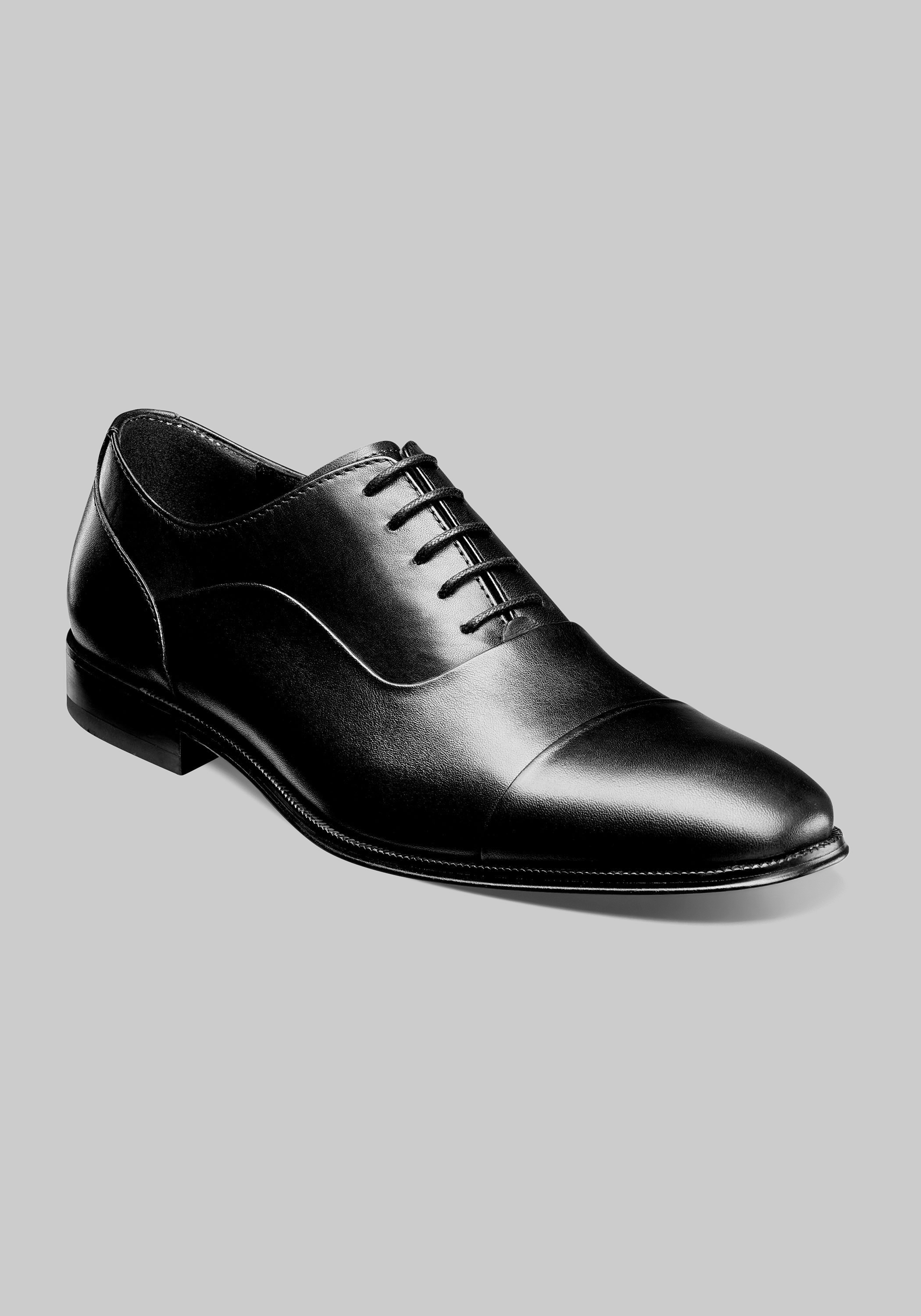 Mens Leather Foam Padded Vamp Lace Up Brogues Wedding Smart Formal