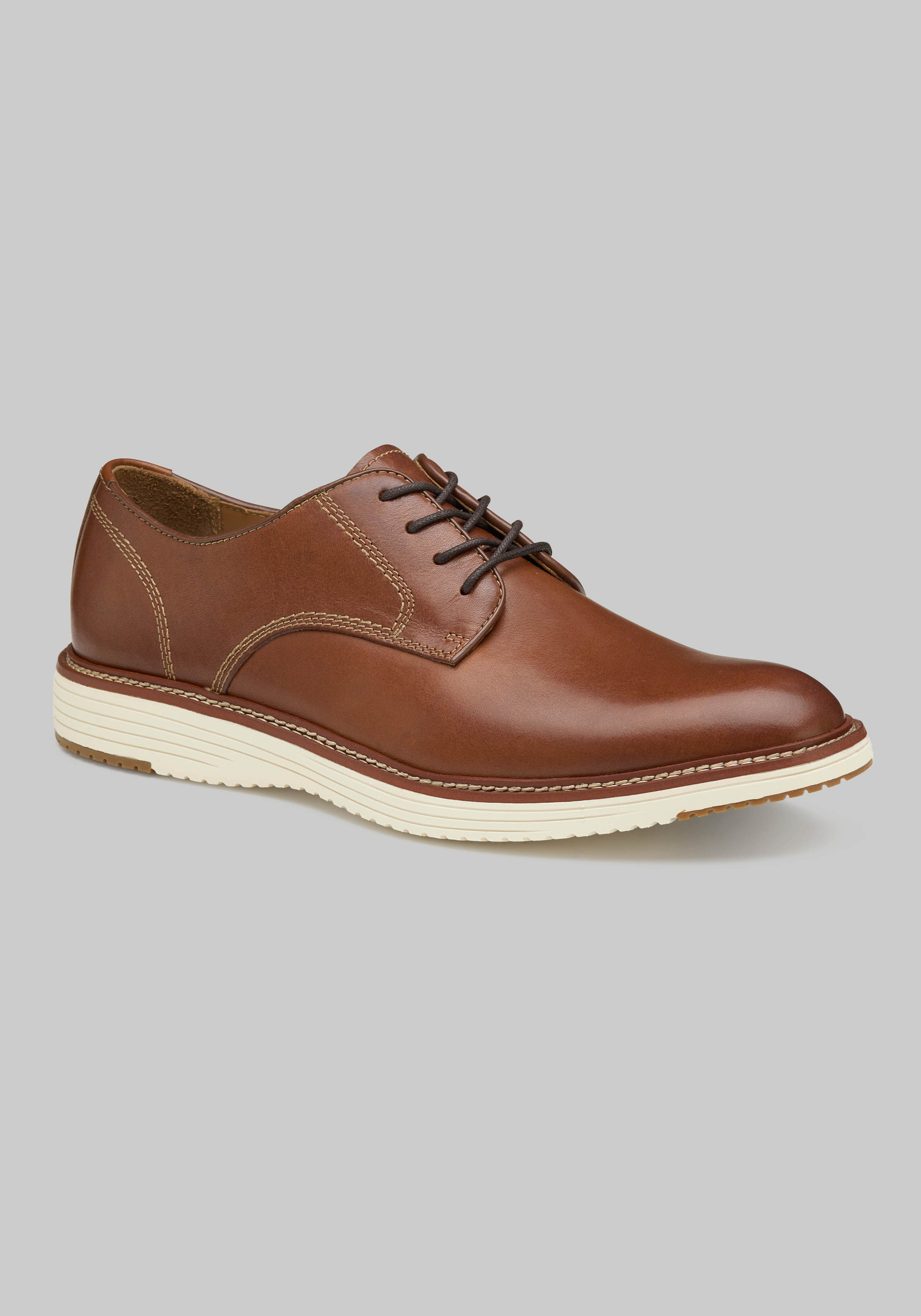 Men's Shoes, Johnston & Murphy Upton Plain Toe Oxfords - Jos A Bank