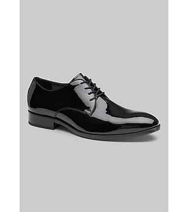 Black Patent Combination Oxfords