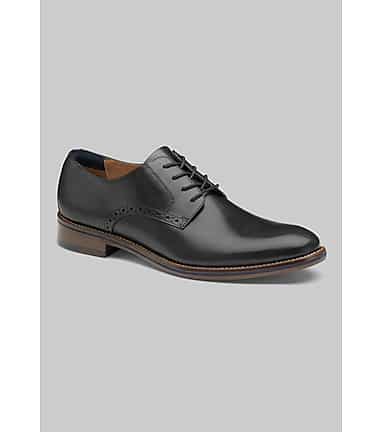 Johnston murphy black dress shoes sale