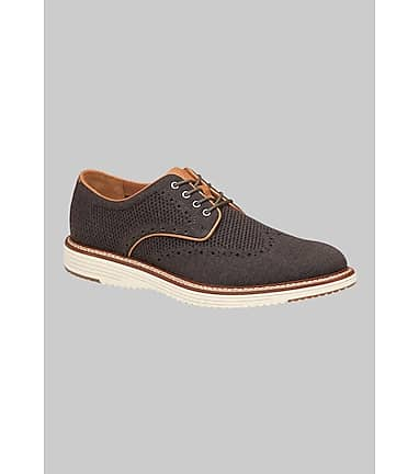 Knit wingtip shops shoes