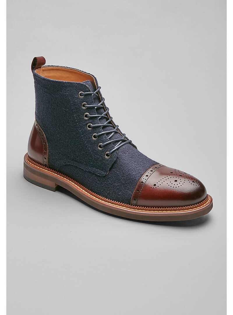 Joseph Abboud Stance Cap Toe Boots CLEARANCE - All Clearance | Jos A Bank