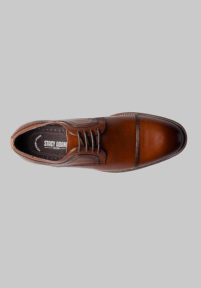 ◆タチカワ◆バーチカルブランド◆W100×H130◆O-2509BL4◆ Stacy Adams Dickinson Leather Cap Toe Oxfords - Stacy Adams | Jos