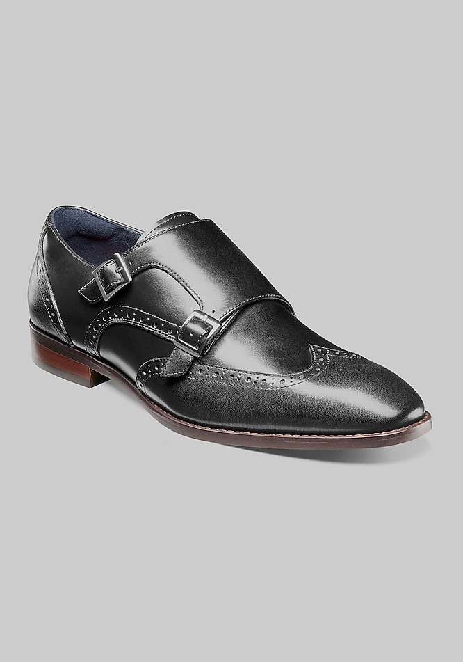 Stacy Adams Karson Wingtip Double Monk Straps - Stacy Adams | Jos