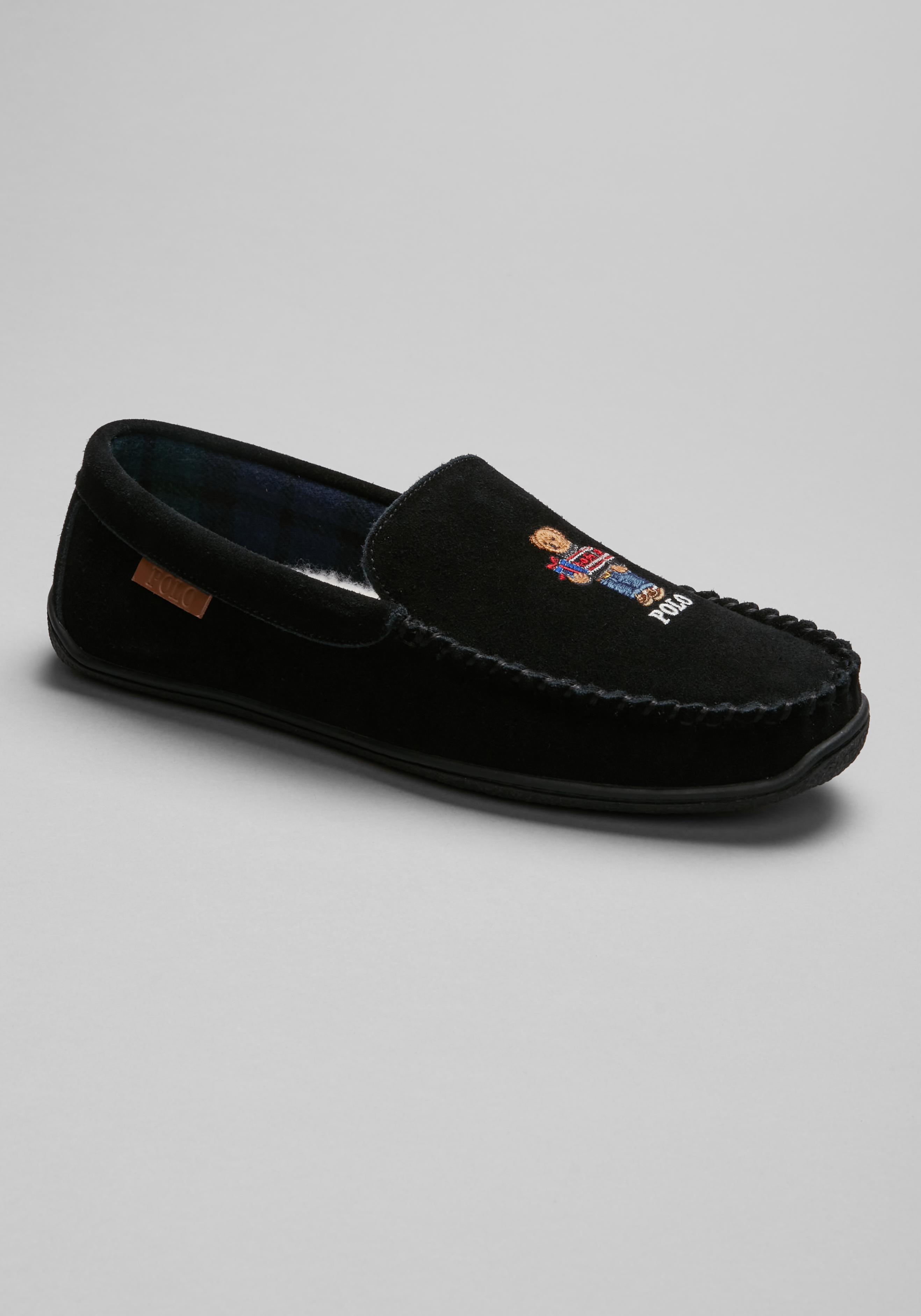 Polo bear hot sale moccasin slipper