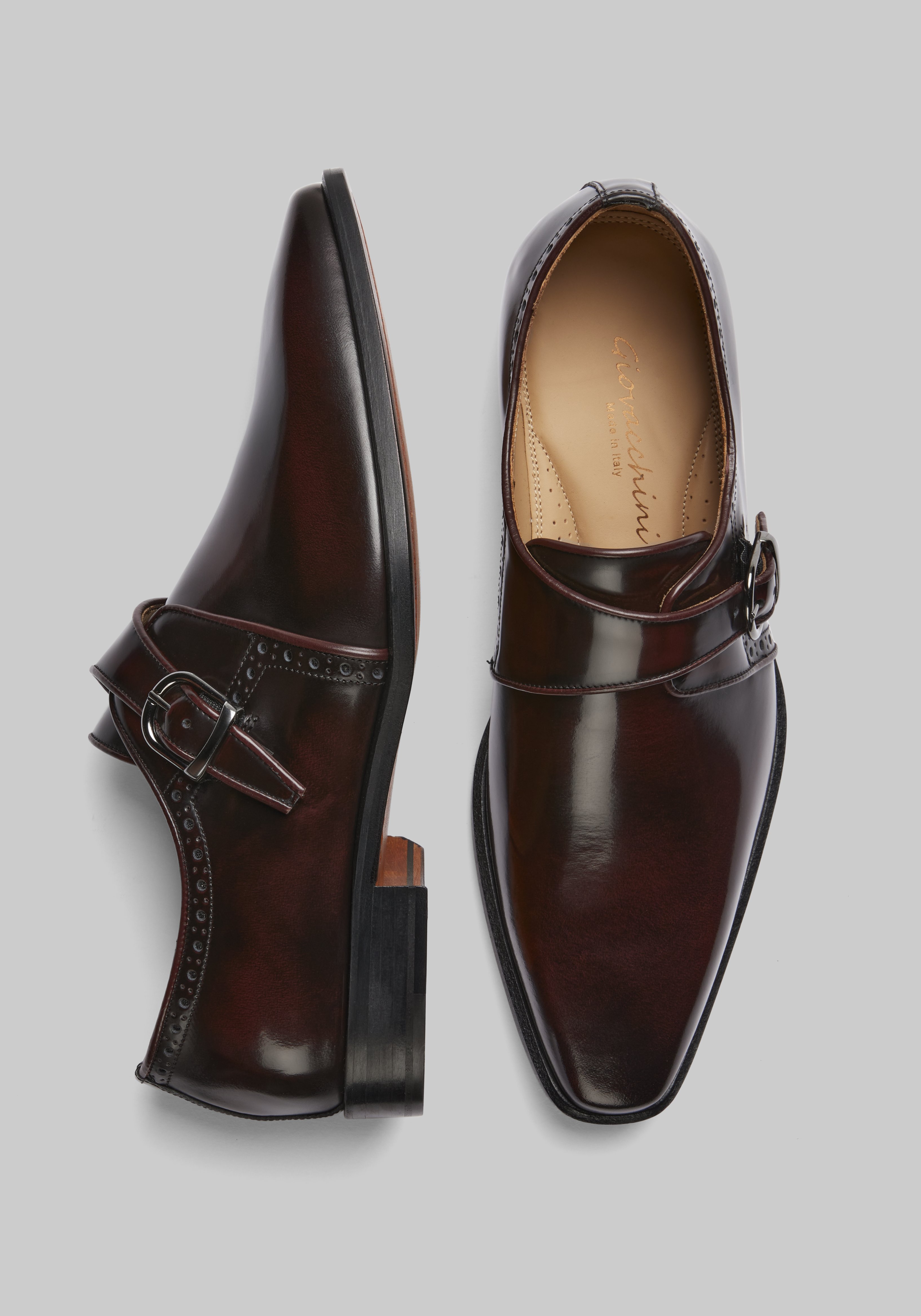 Cole haan single hot sale monk strap