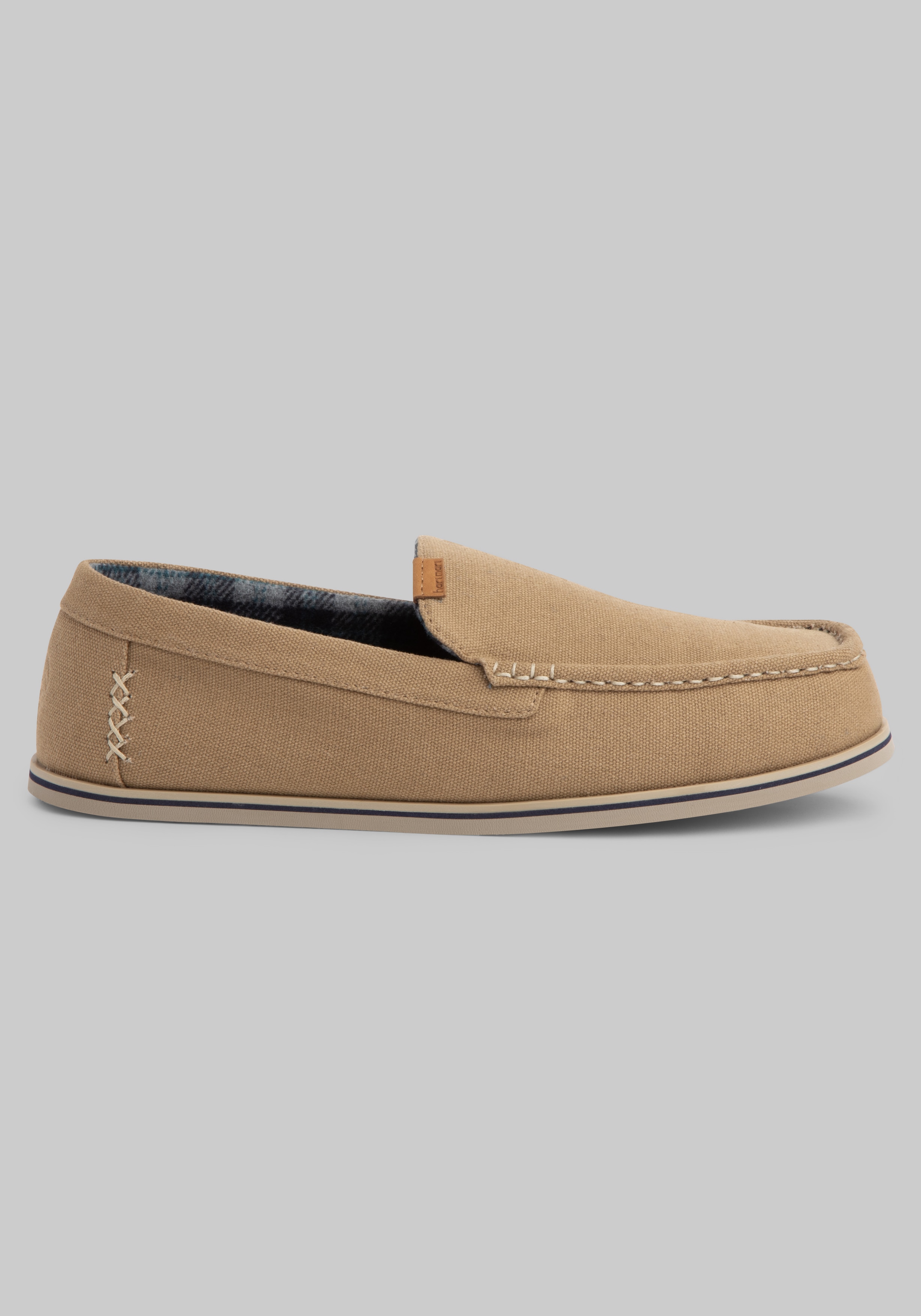 Men's Shoes, Hari Mari Hacienda Canvas Slippers - Jos A Bank
