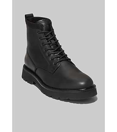 Cole haan outlet men's leather boots