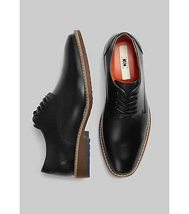 Joseph abboud black 2025 dress shoes