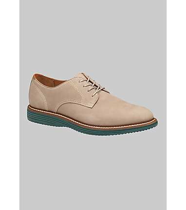 Johnston Murphy Upton Plain Toe Men s Gray 9.5 M