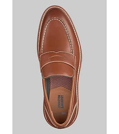 Johnston discount murphy penny loafers