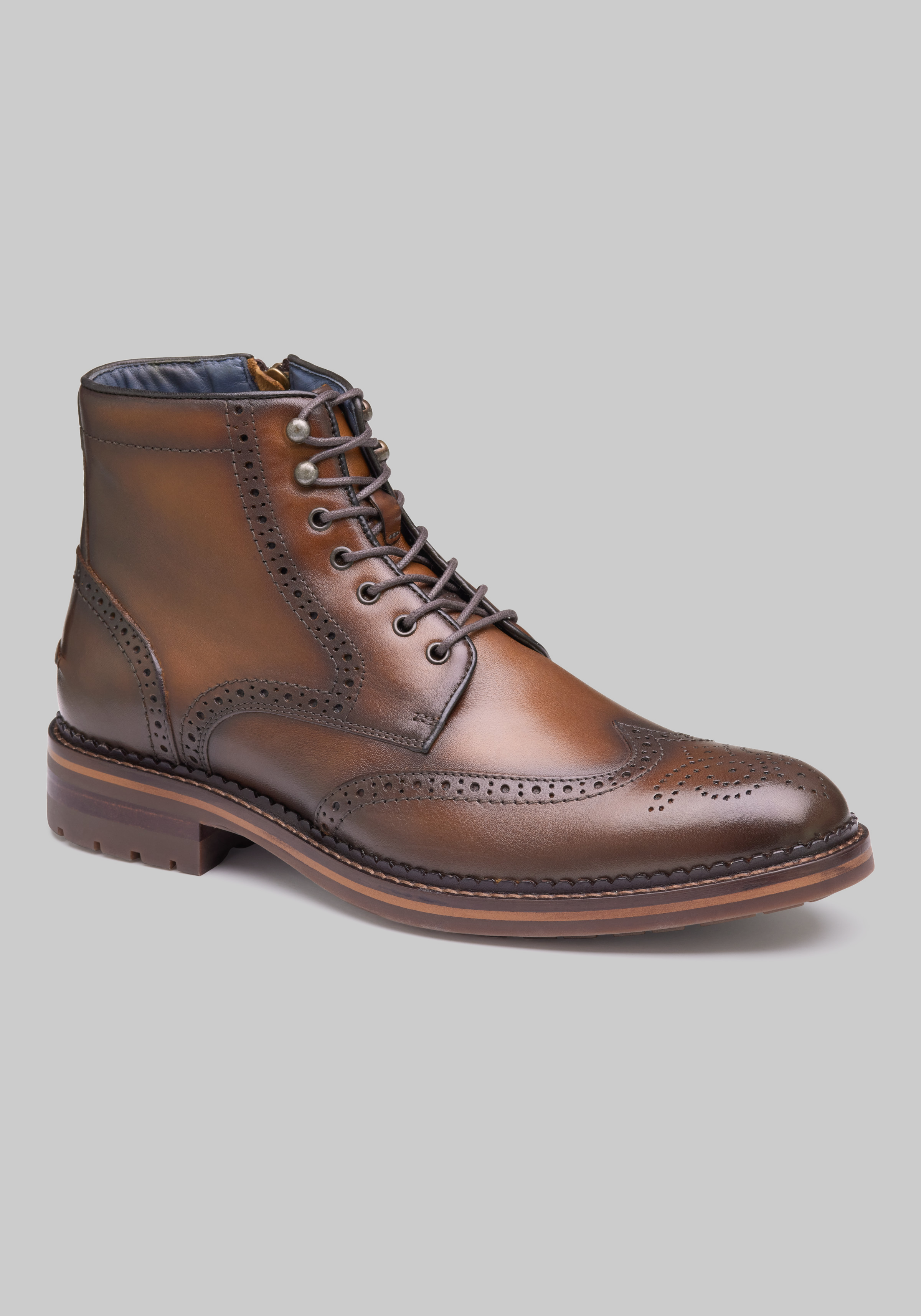 Johnston and murphy store wingtip boots