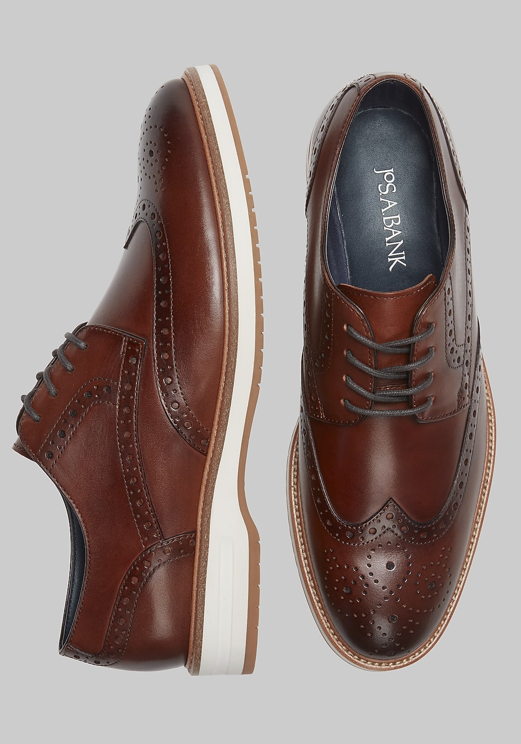 Jos. A. Bank Hybrid Wingtip Shoes