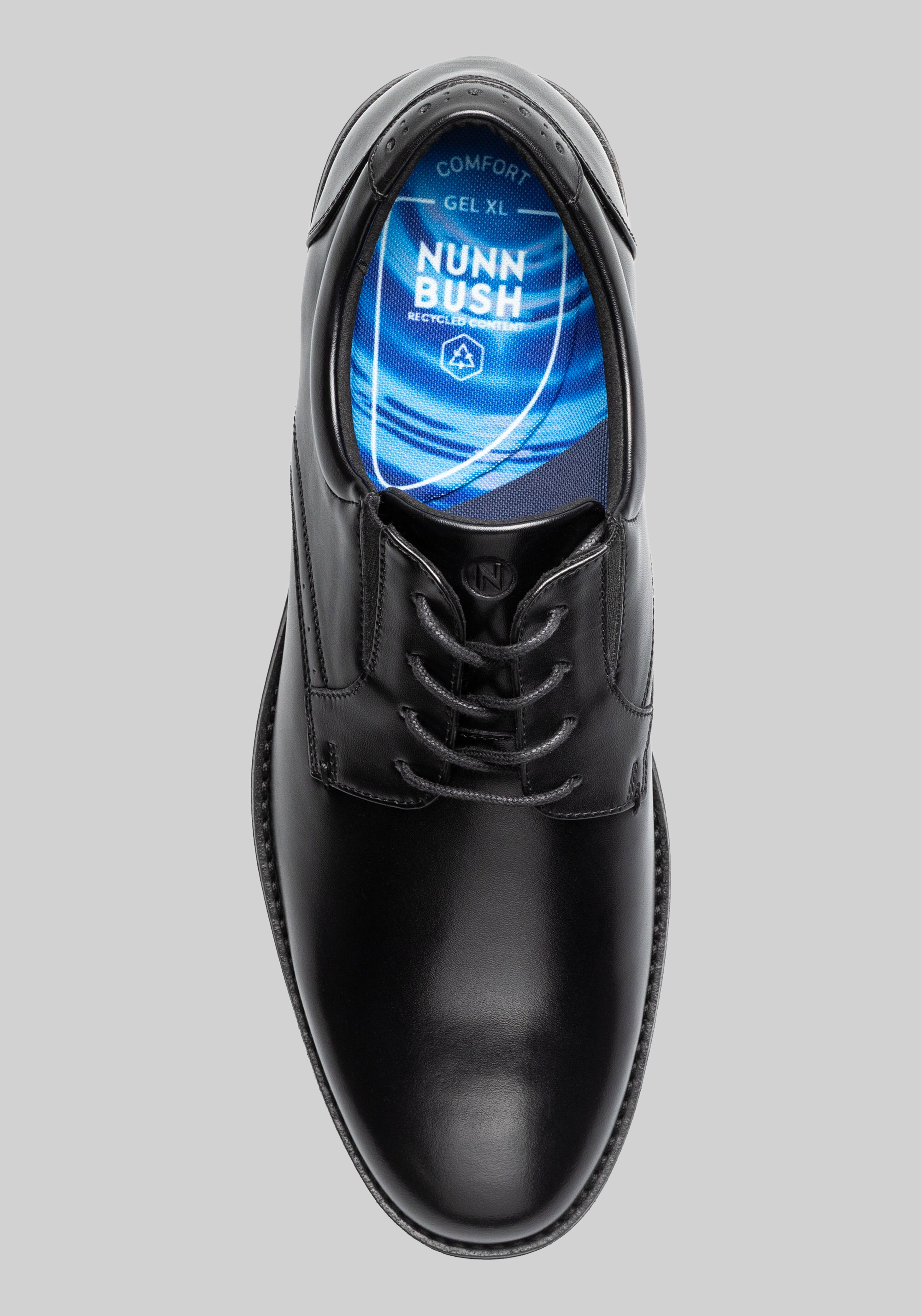 Nunn Bush Fitz Flex Plain Toe Oxfords