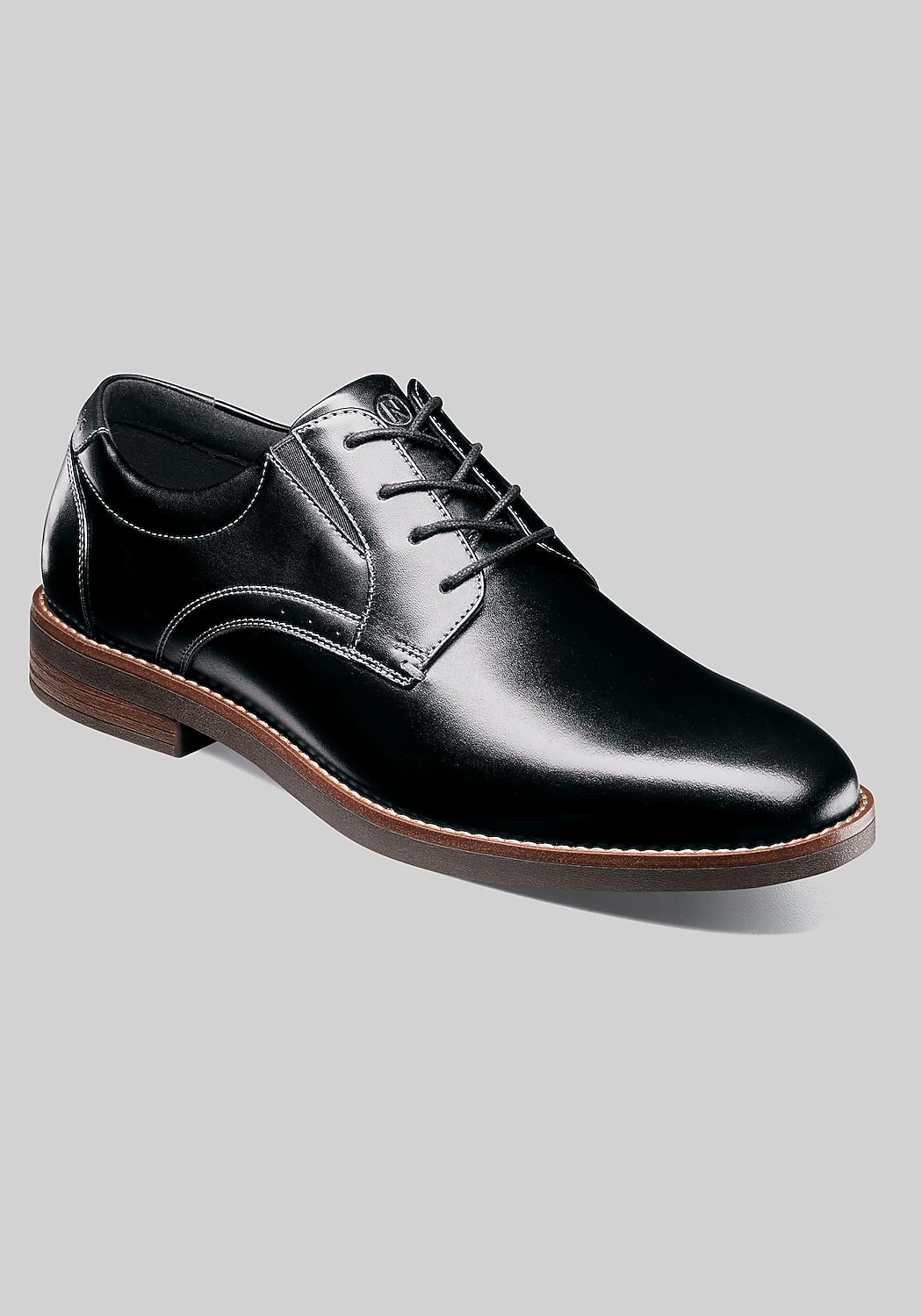 Nunn Bush Fitz Flex Plain Toe Oxfords