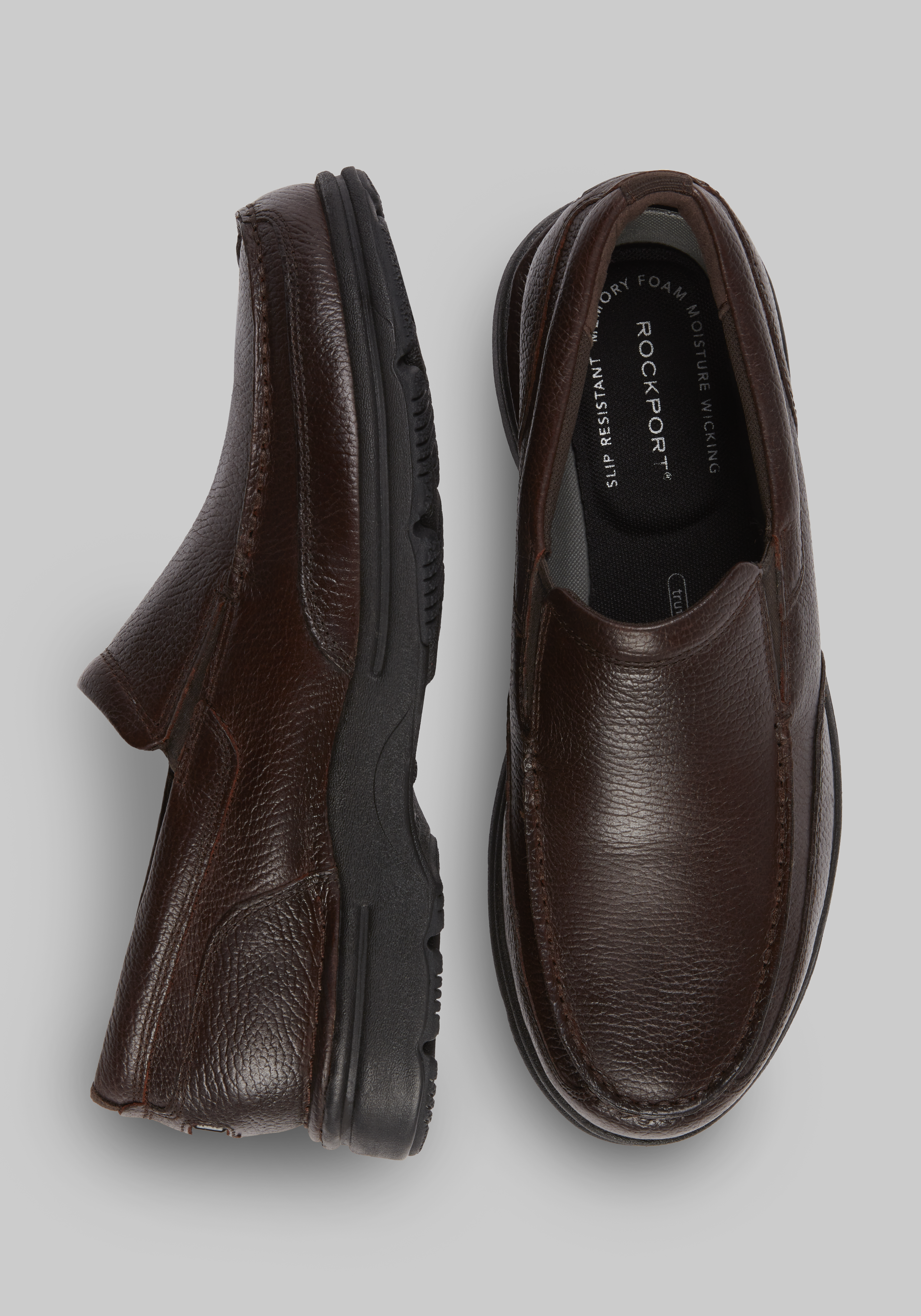 Men's Shoes, Rockport ProWalker Eureka Plus Slip-On Shoes - Jos A Bank