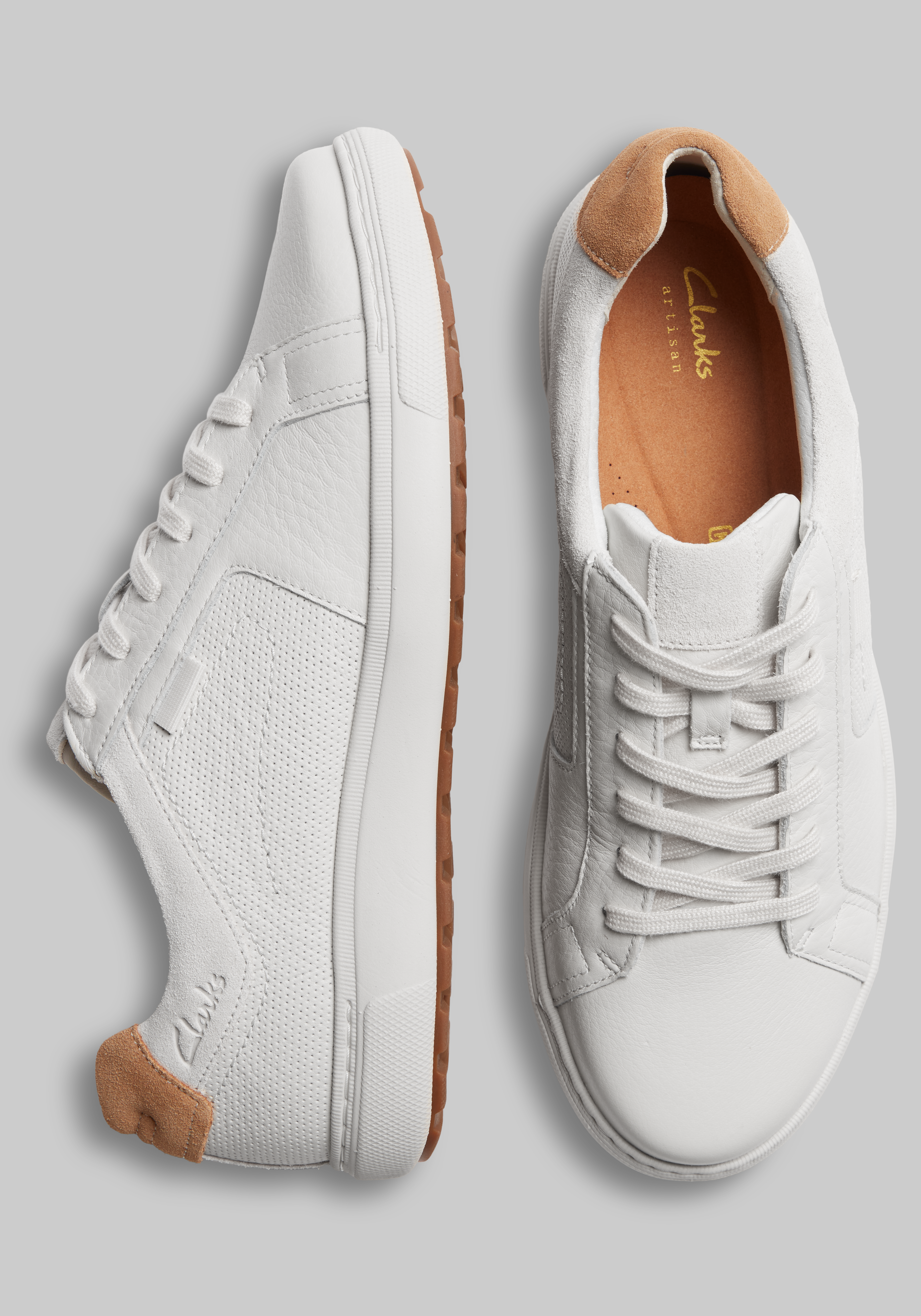 Men's Shoes, Clarks Mapstone Sneakers - Jos A Bank