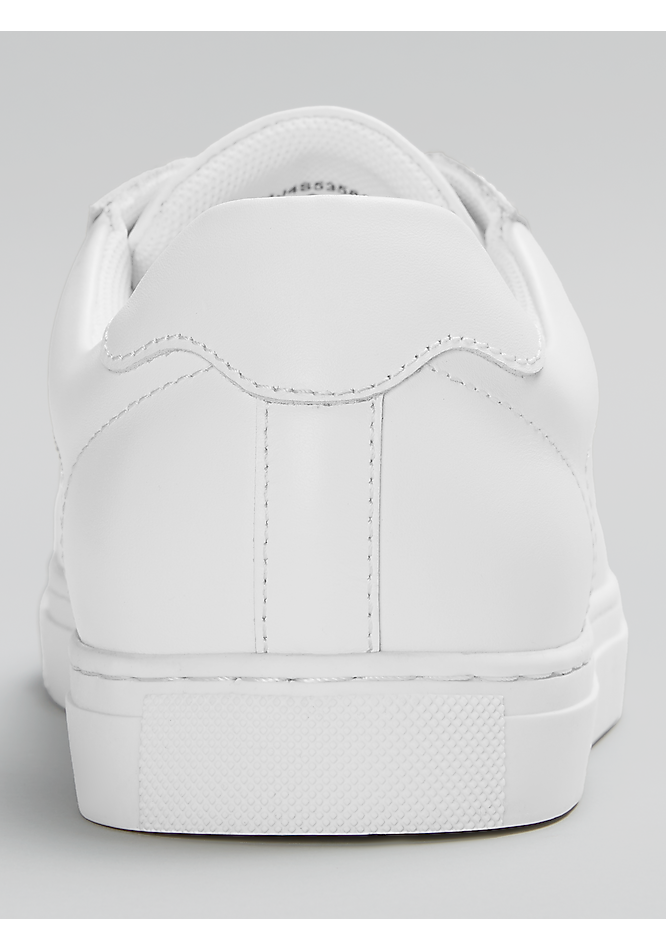 あ*あ様 イタリア製　post &co for joseph 白　ホワイト　レザ Jos. A. Bank Classic Leather Sneakers - Jos. A. Bank Collection