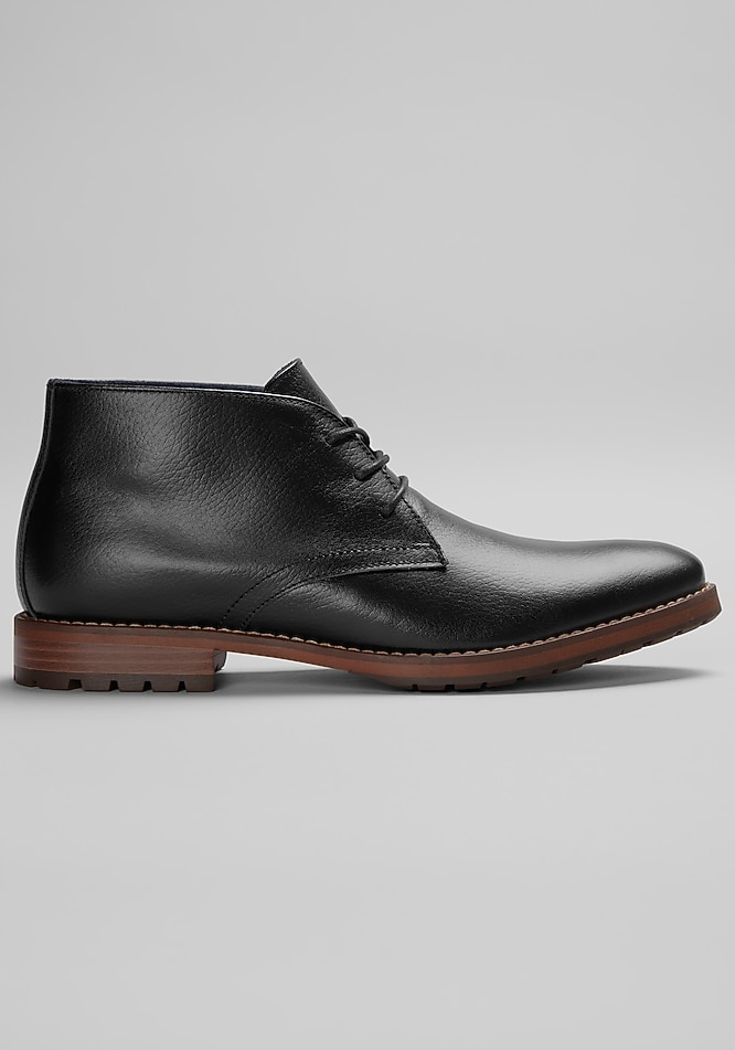 Jos. A. Bank Pebbled Leather Chukka Boots CLEARANCE - All