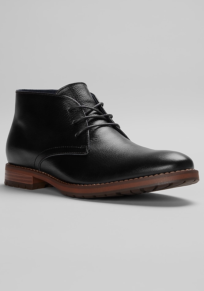 Jos. A. Bank Pebbled Leather Chukka Boots CLEARANCE - All