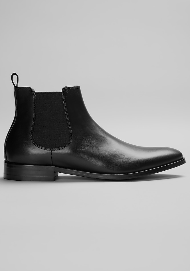 black dress chelsea boots 4XL-8XL) Plus Size Black Midi Short Sleeve Shirt Dress (Extra Big Siz –  Pluspreorder main image 1