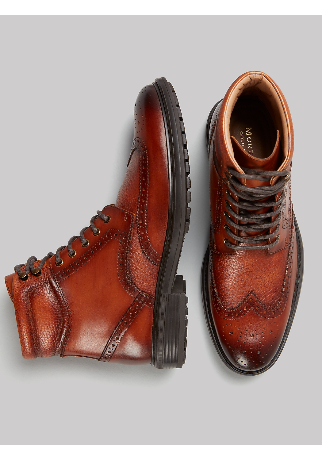 Moretti Zion Lace-Up Boots